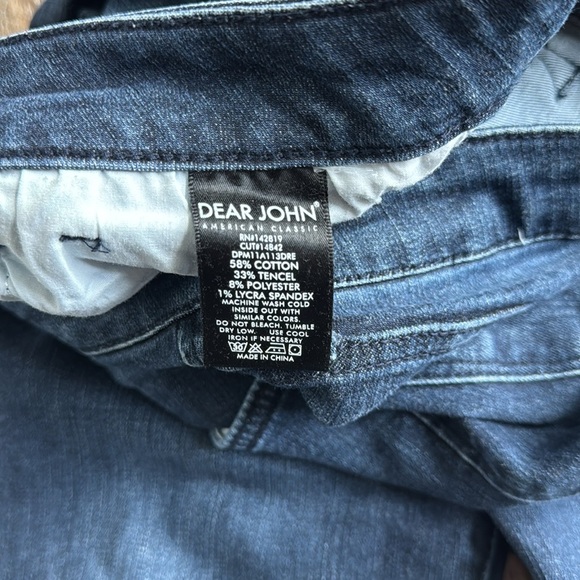 Dear John Gisele High Waist Skinny Jeans.  Women’s size 30. Dark wash. - Picture 5 of 7